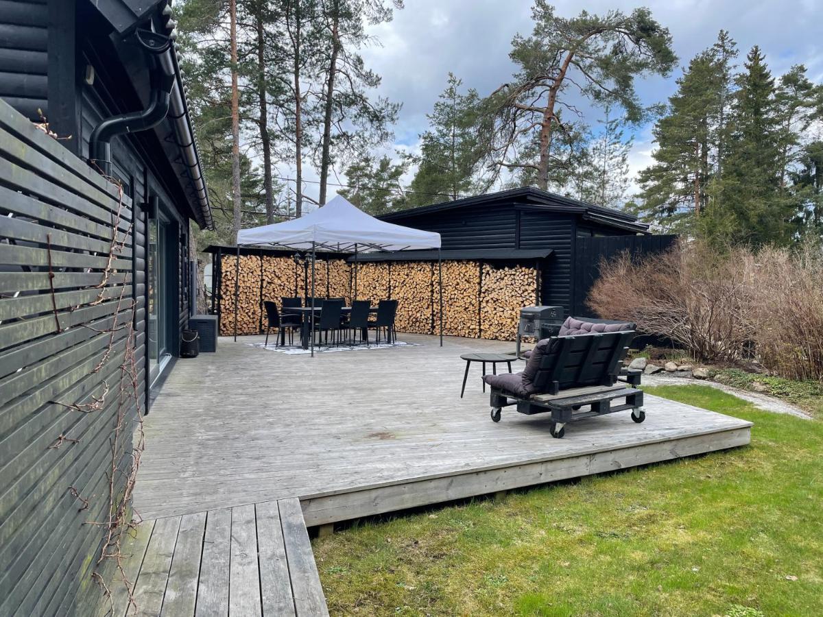 Modern Villa In Stockholm Archipelago Värmdö Buitenkant foto